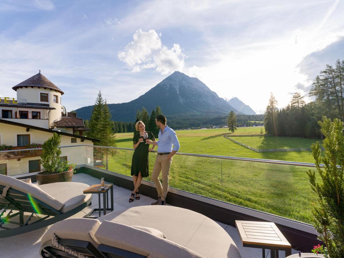 Alpenhotel Karwendel -Adults Only- Leutasch Exteriör bild