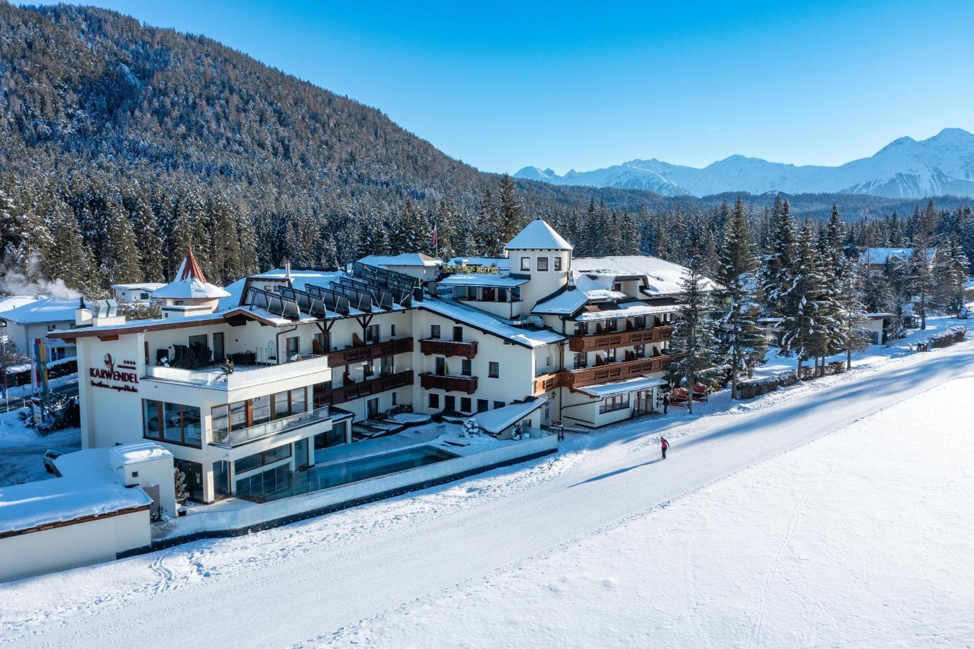 Alpenhotel Karwendel -Adults Only- Leutasch Exteriör bild