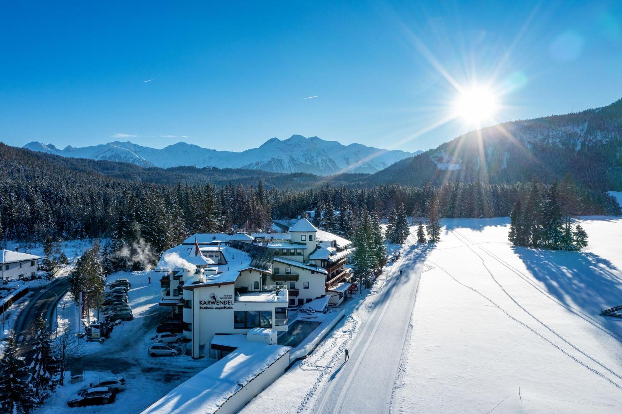 Alpenhotel Karwendel -Adults Only- Leutasch Exteriör bild