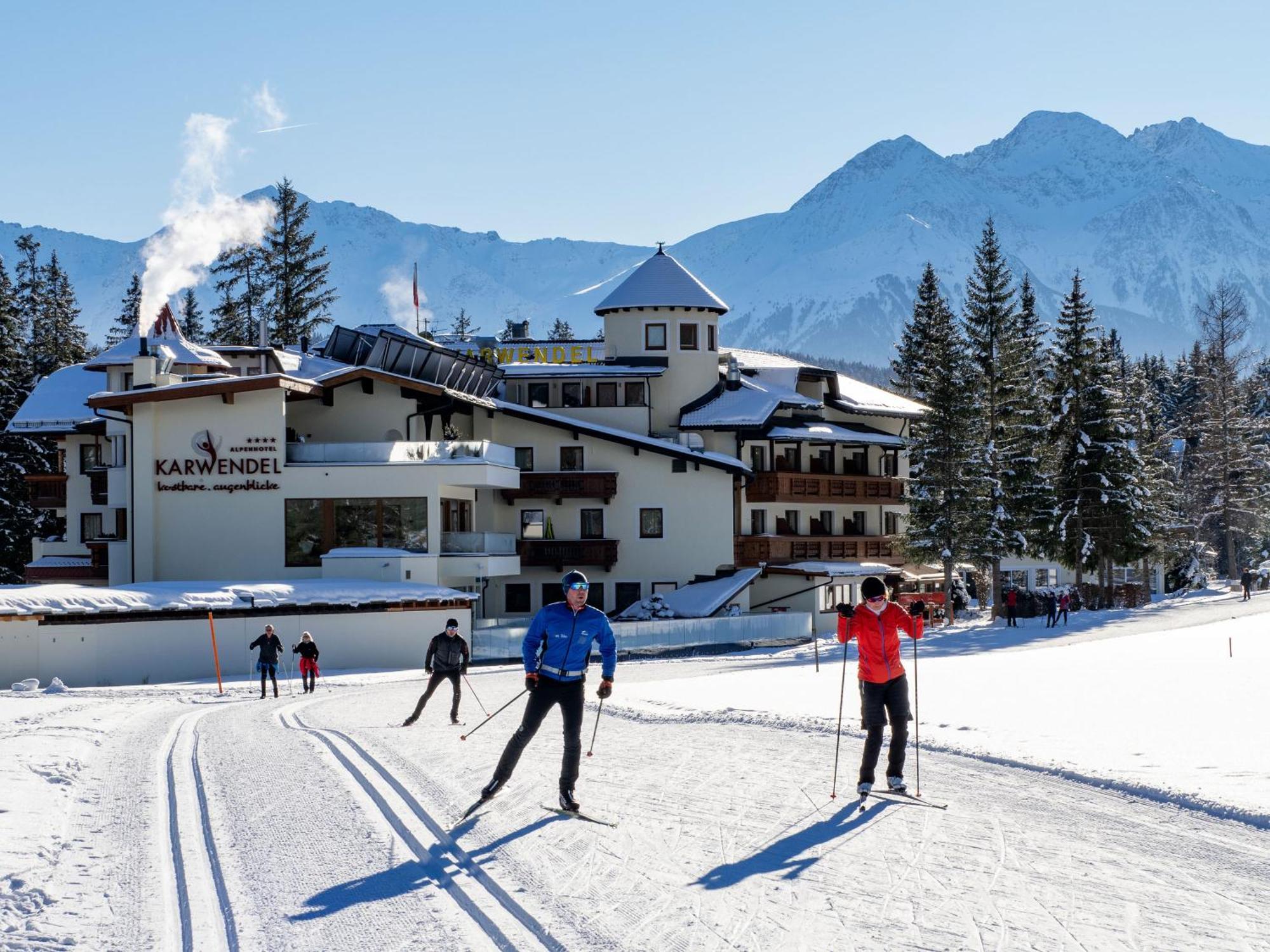 Alpenhotel Karwendel -Adults Only- Leutasch Exteriör bild